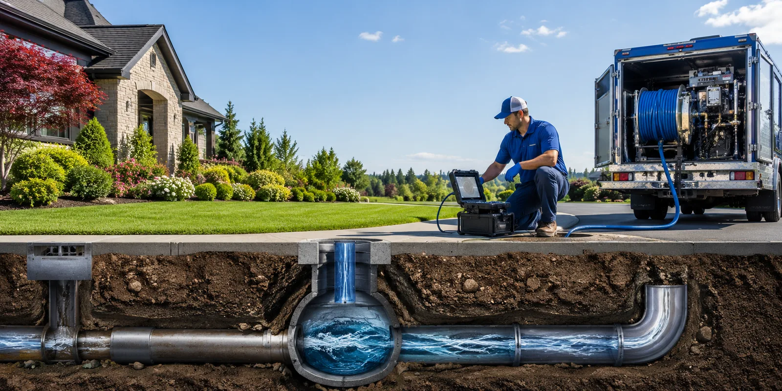Drainage restoration information for Potterville, MI